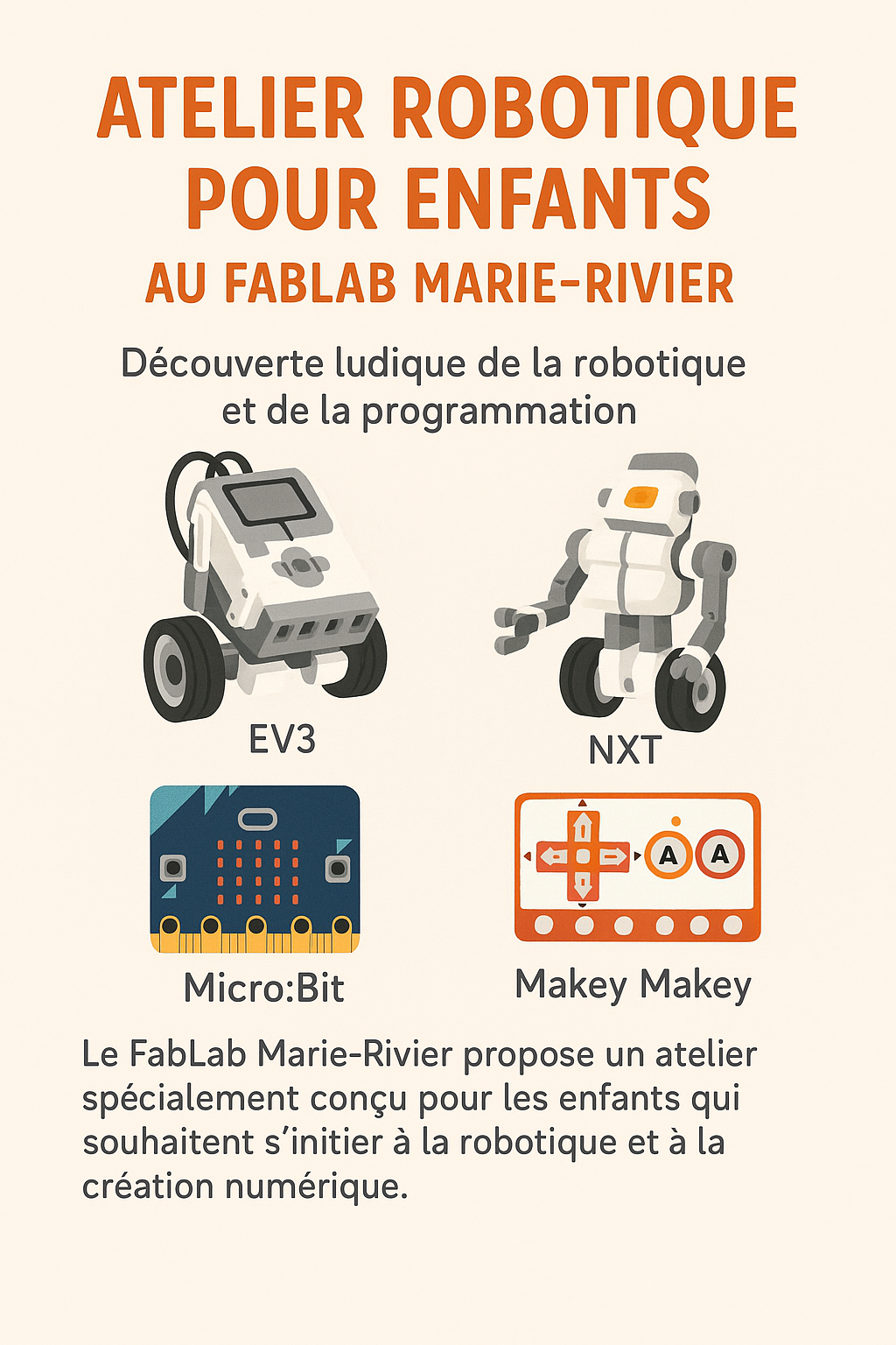 Atelier Robotique pour Enfants