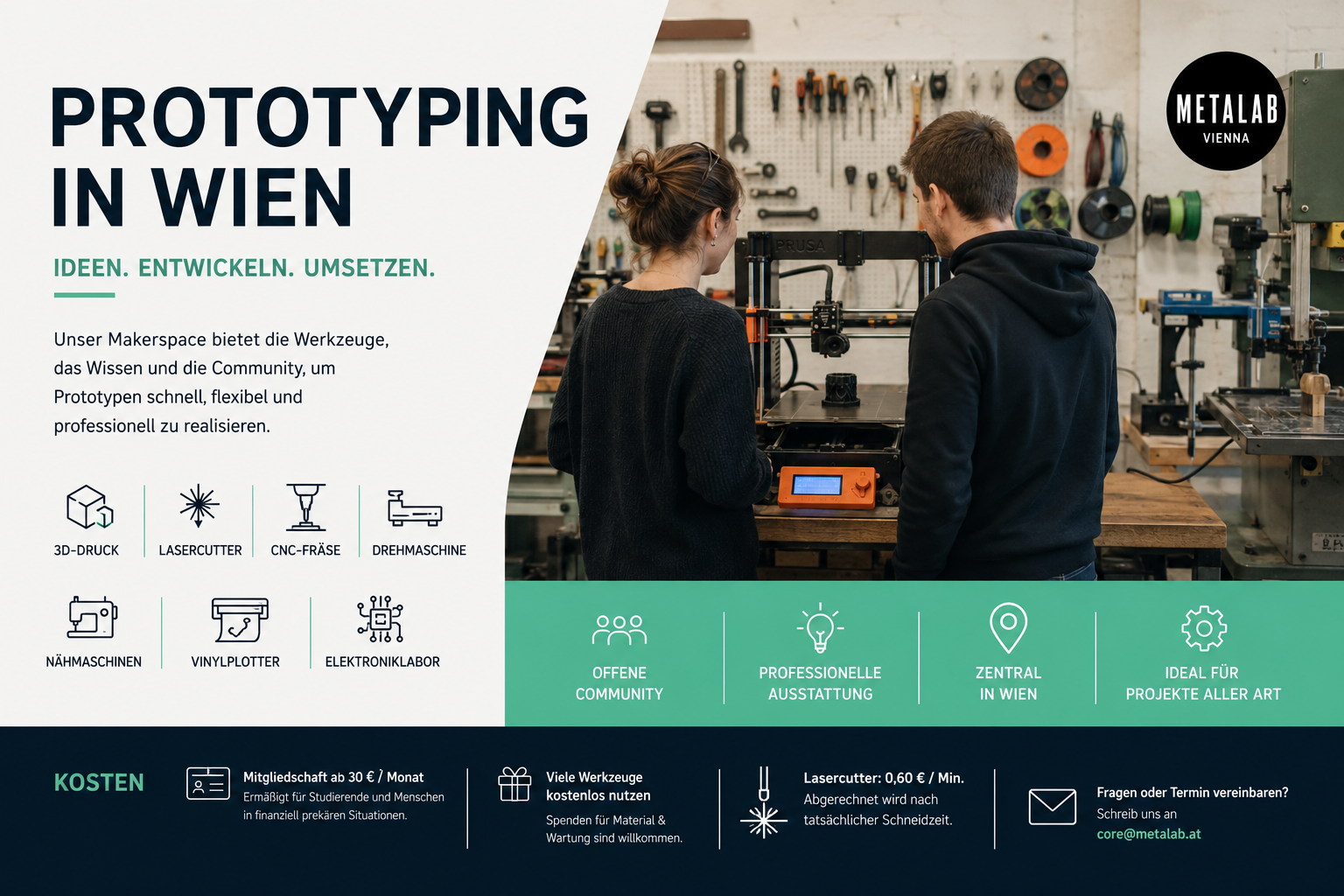 Prototyping & Rapid Prototyping in Wien