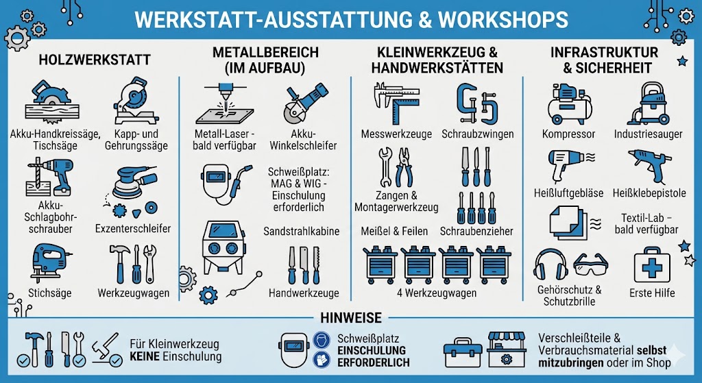Unsere Werkstätten in Salzburg