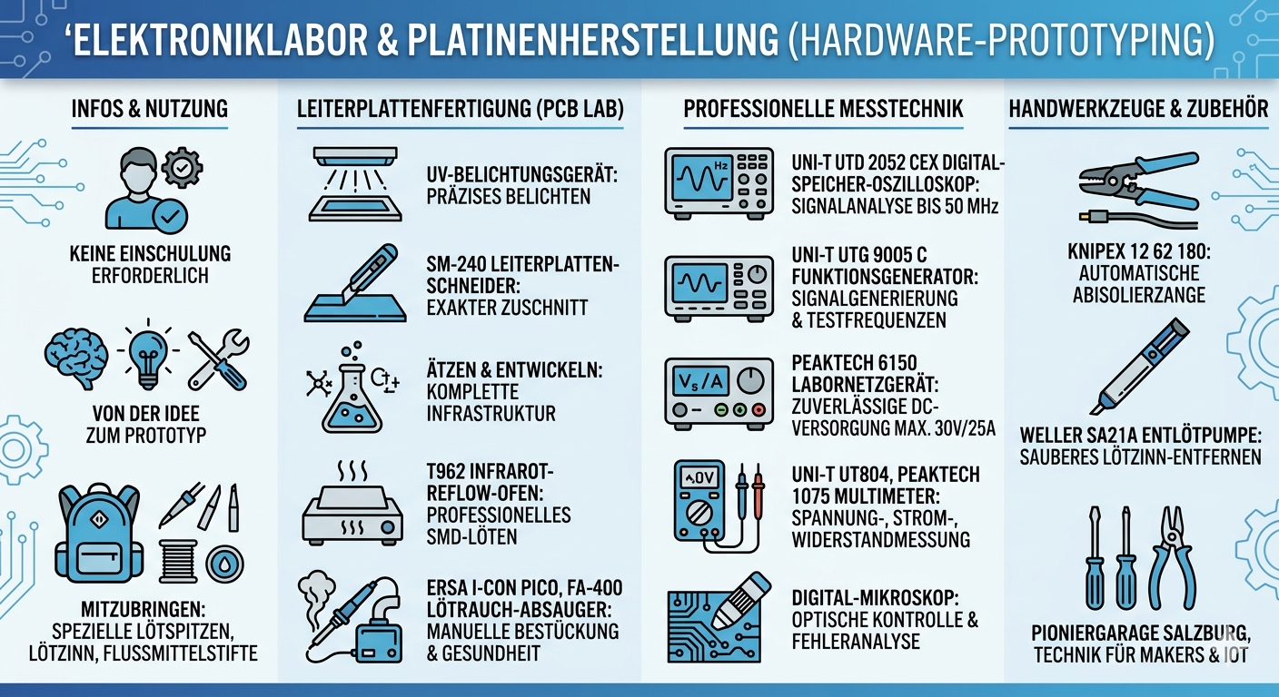 Elektroniklabor &amp; Platinenherstellung