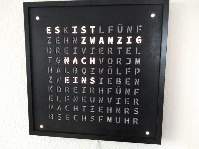 Wordclock Workshop