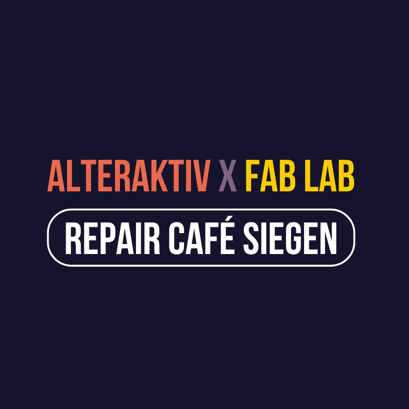Repair Café im Fab Lab Siegen