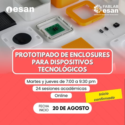 Curso de Prototipado de Enclosures para Dispositivos Tecnológico