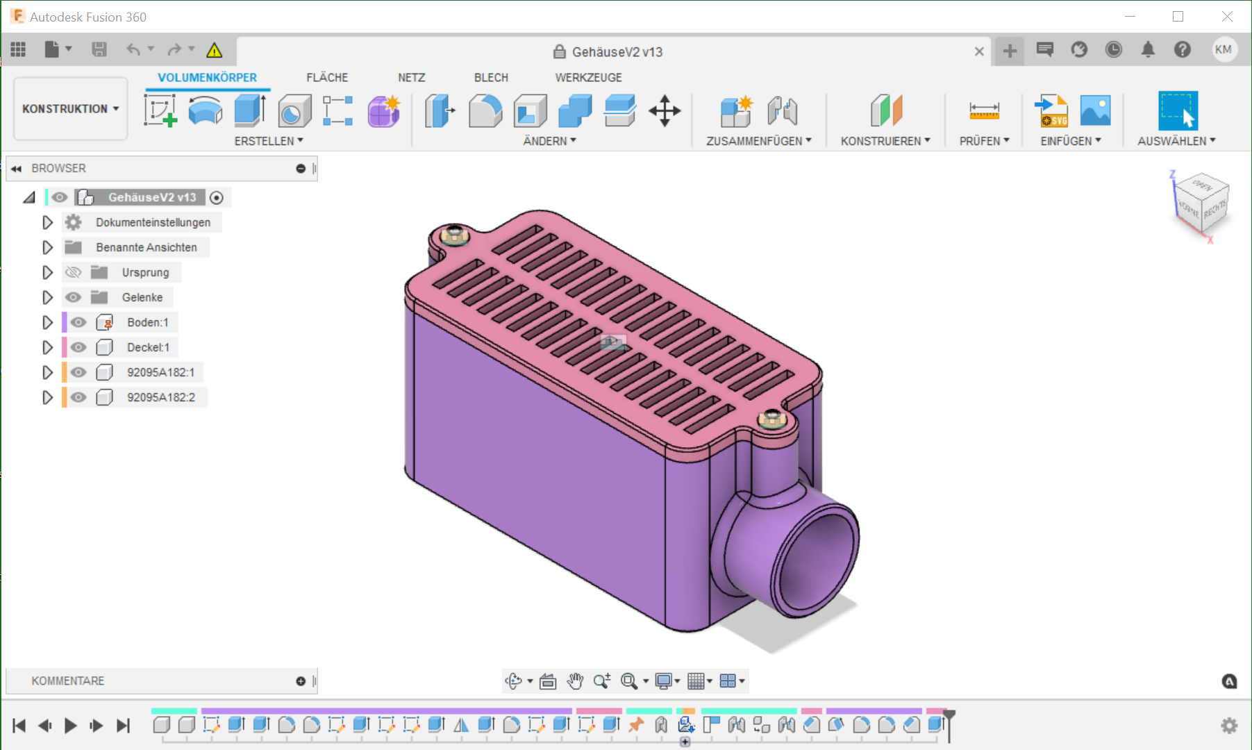 Einführungskurs Autodesk Fusion 360