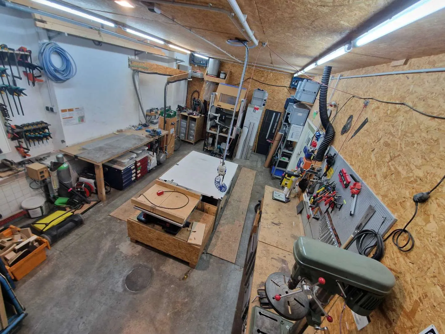 Holzwerkstatt im Munich Maker Lab