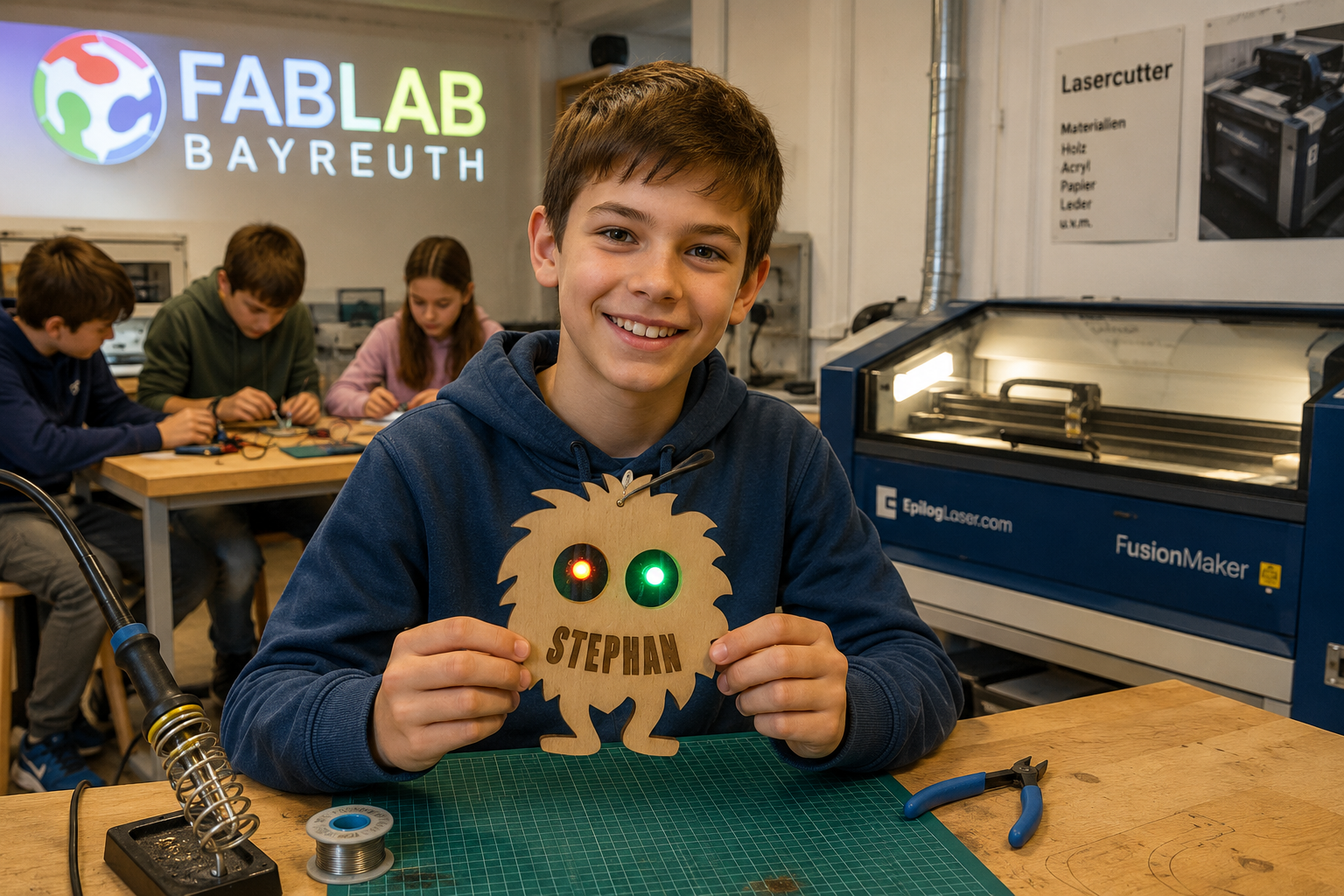 Elektronik-Workshop für Kinder und Jugendliche in Bayreuth