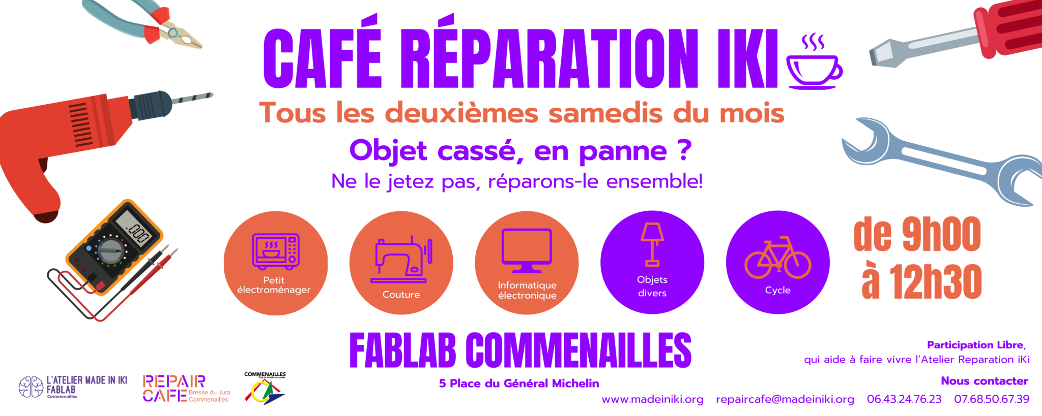 Repair Café à Commenailles