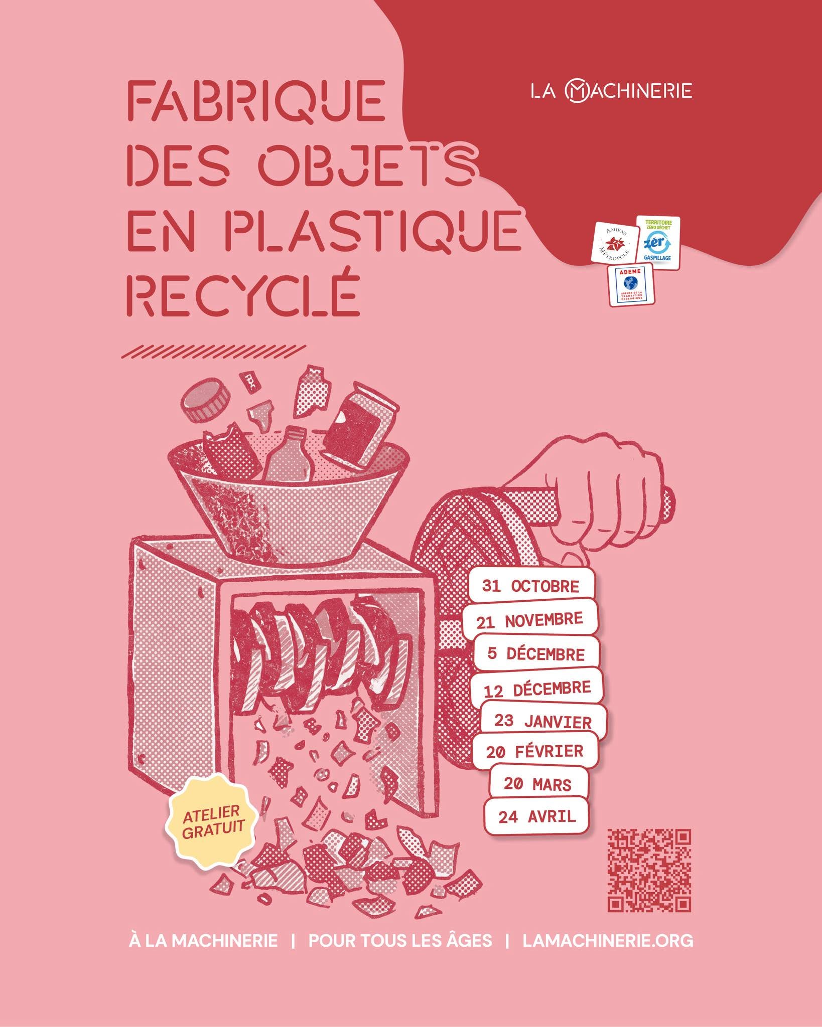 Ateliers de recyclage plastique à Amiens